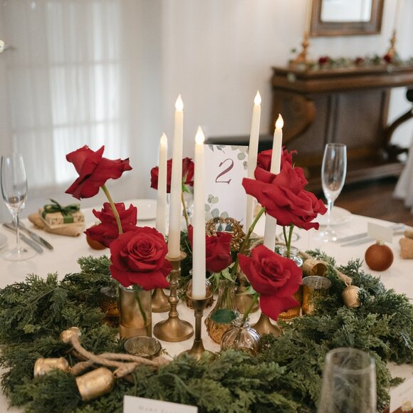 Small glass bud vases - Picture 5 of 6